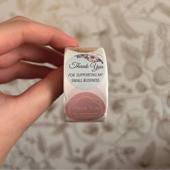 500 pcs "Thank You for Supporting My Small Business" Stickers - Picture 5 of 9